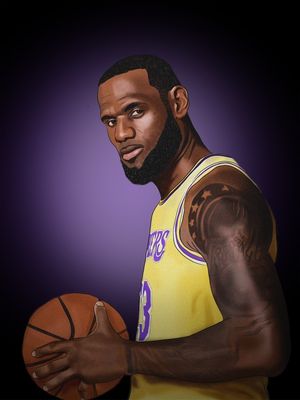LEBRON LAKERS