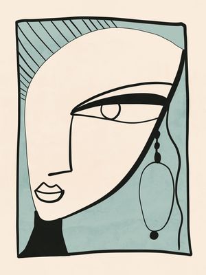 ABSTRACT FACE 34