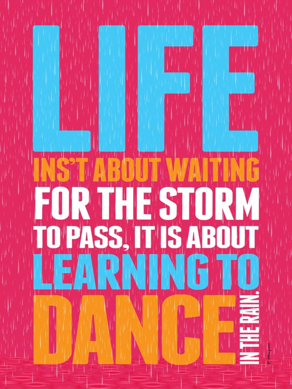 LIFE - DANCING IN THE RAIN