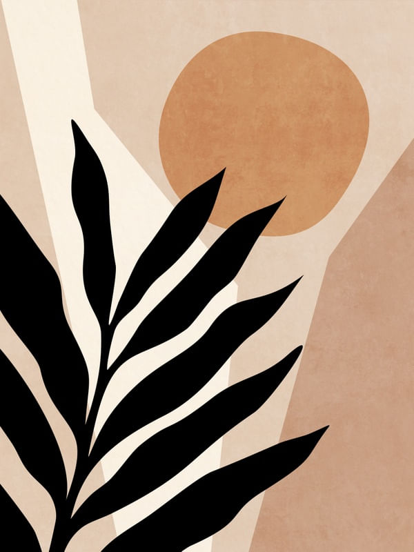MINIMAL TROPICAL LEAF 01