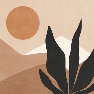 MINIMAL TROPICAL LEAF 04