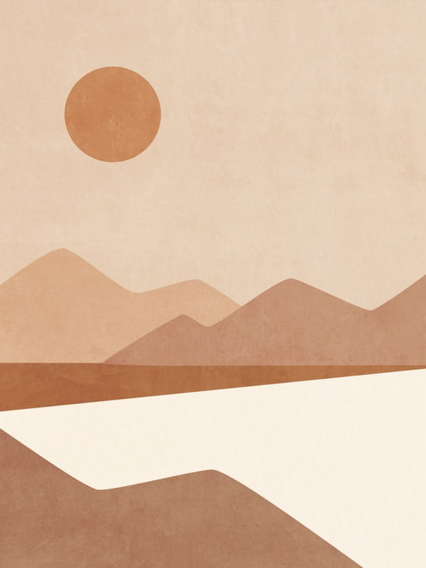 MINIMAL TROPICAL LANDSCAPE 01