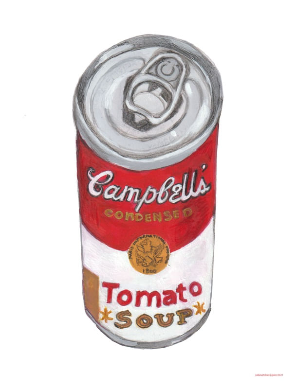 WARHOL TOMATO SOUP