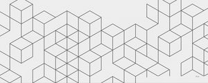 GEOMETRIC GAME ON WHITE TEXTURE