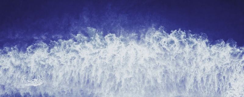 ABSTRACT DEEP BLUE