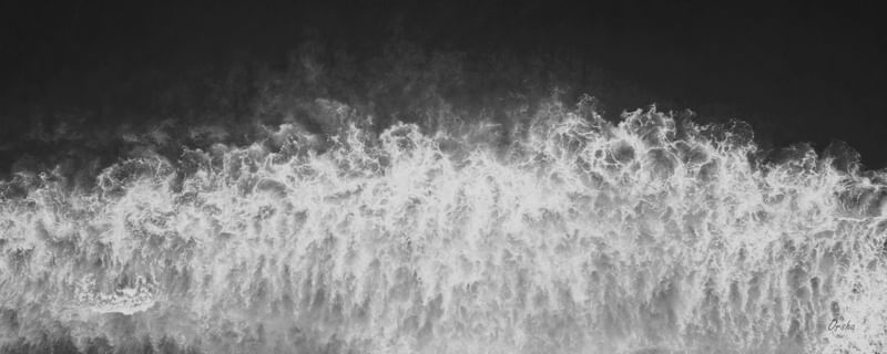 ABSTRACT DEEP BLACK