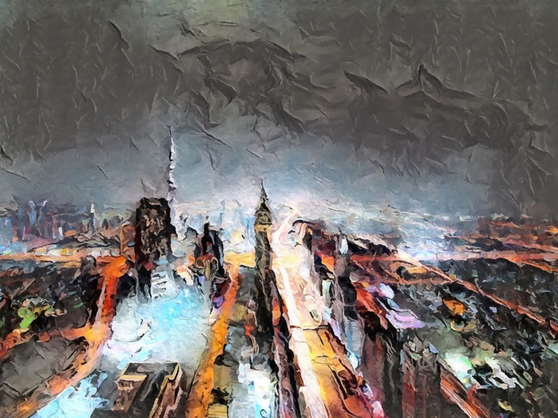 DUBAI À NOITE