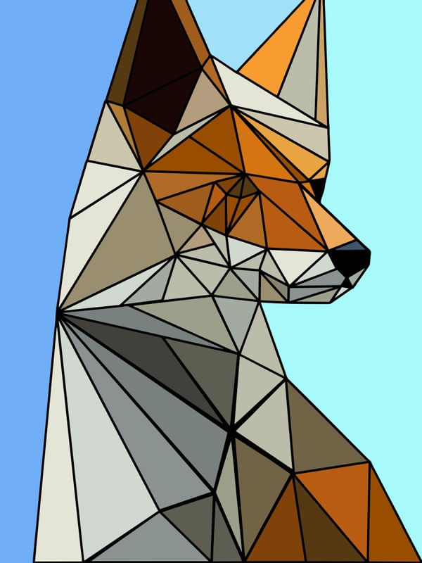 ROCCELOS GEOMETRIC FOX