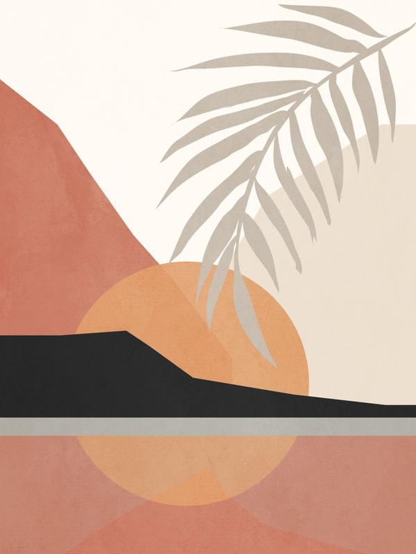 MINIMAL GEOMETRIC LANDSCAPE 2