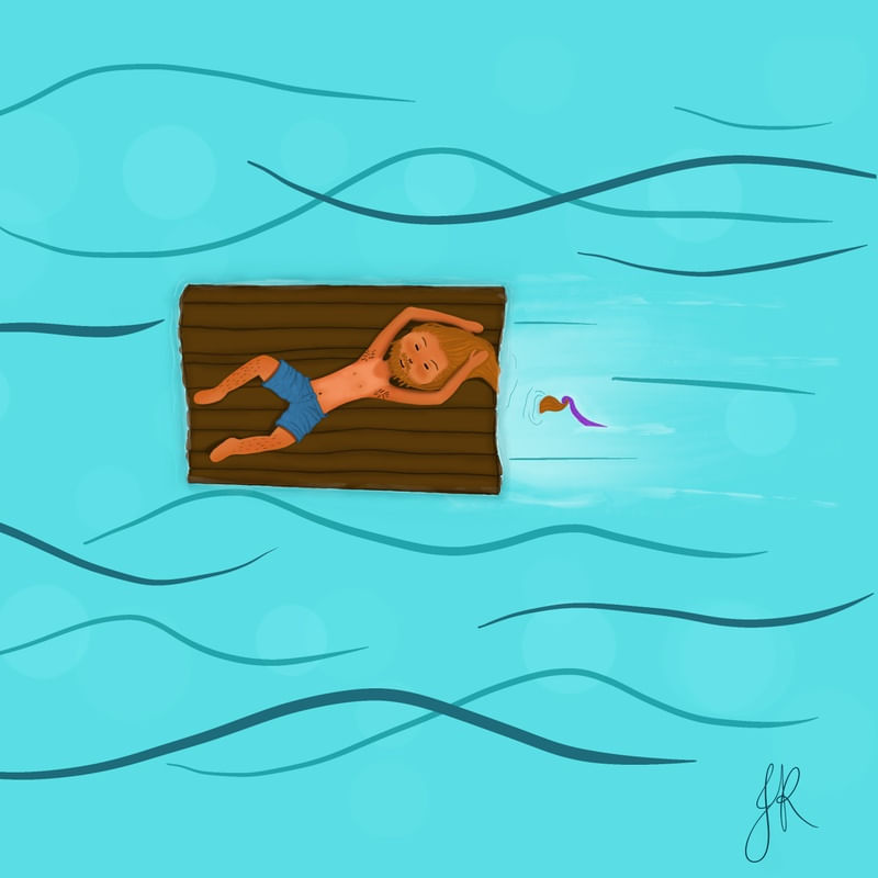 NÁUFRAGO NO OCEANO