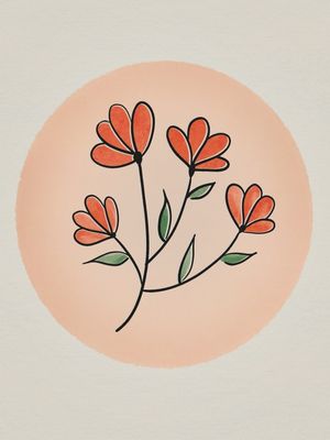 SÉRIE LINHAS E FLORES 3