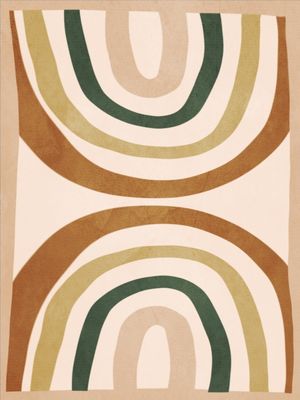 ABSTRACT ART RAINBOW L2