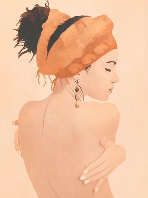 SUMMER GIRL ILLUSTRATION 2