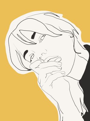 GIRL SKETCH ART 8