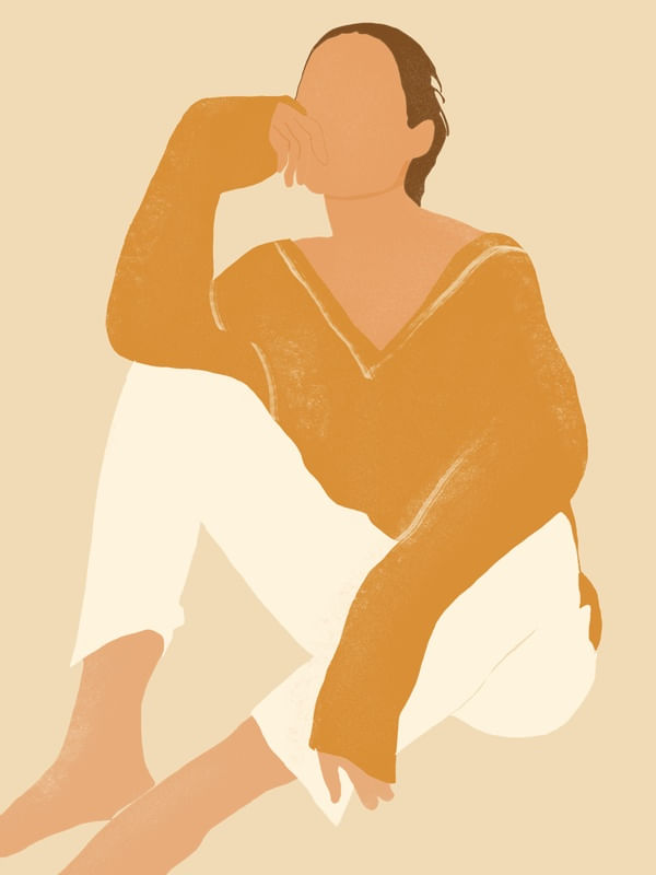 MINIMAL GIRL ILLUSTRATION