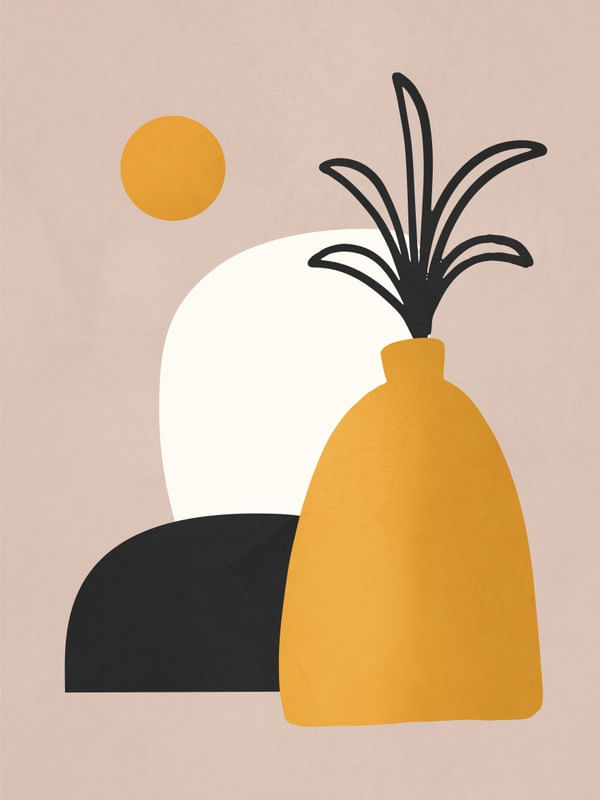 ABSTRACT TROPICAL STILL LIFE 2