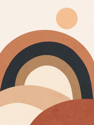 ABSTRACT RAINBOW L