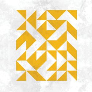 BAUHAUS GEOMETRIC YELLOW II