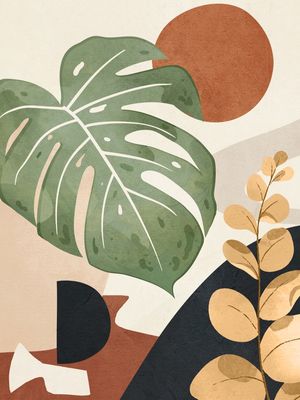 BRANCHES AND LEAVES IN AN ABSTRACTION I