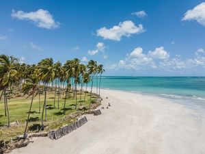 PRAIA DOS CARNEIROS - MAR CARIBE - COQUEIROS - AREIA -MAR AZUL