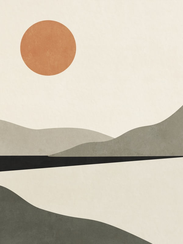 MINIMAL TROPICAL LANDSCAPE 04
