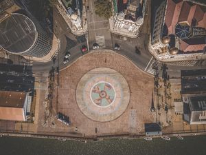 MARCO ZERO VISTO DO ALTO - DRONE - AÉREA 2