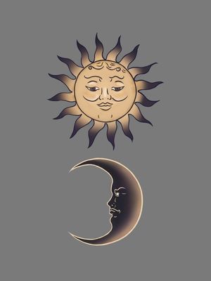 SUN BY THE MOON