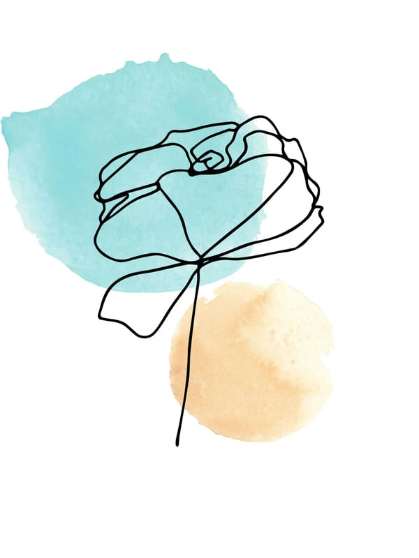 FLOR EM LINHA DELICADA