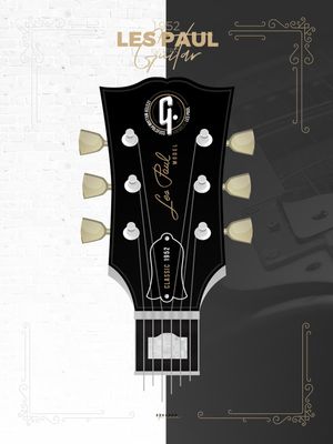 G. LES PAUL - HEADSTOCK COLLECTION