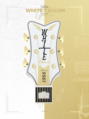 WHITE FALCON - HEADSTOCK COLLECTION