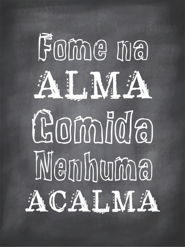 FOME NA ALMA