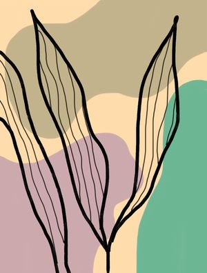ABSTRACT BOTANIC 01