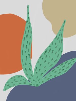 ABSTRACT BOTANIC 04