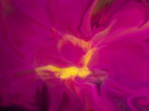 BEIJE A FLOR - FLUID ART