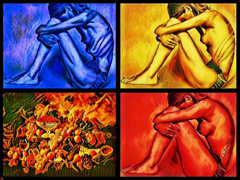 DA MAGREZA À ESBELTEZ - 4 COLORS