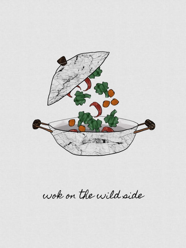 WOK ON THE WILD SIDE