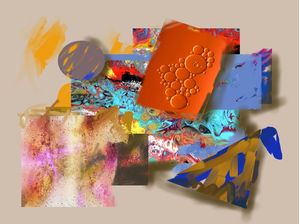 ABSTRATO PEÇAS E FORMAS