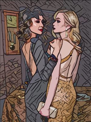 DUAS DAMAS