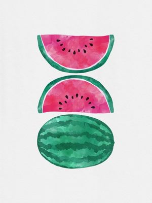 WATERMELONS FRUIT PAINTING