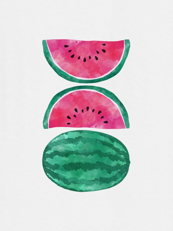 WATERMELONS FRUIT PAINTING