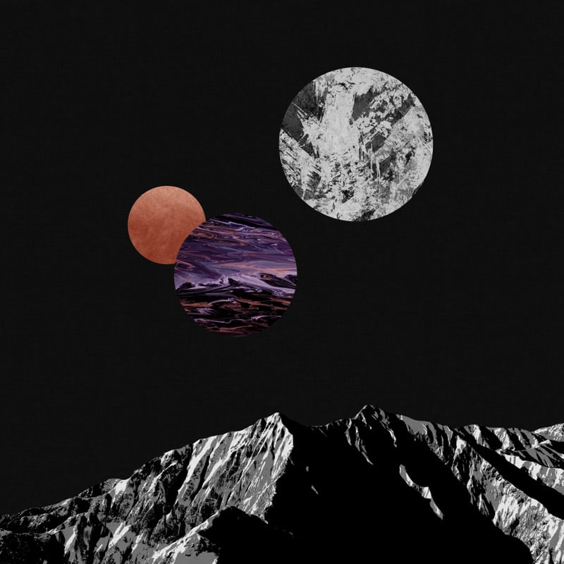 SPACE PURPLE MOON