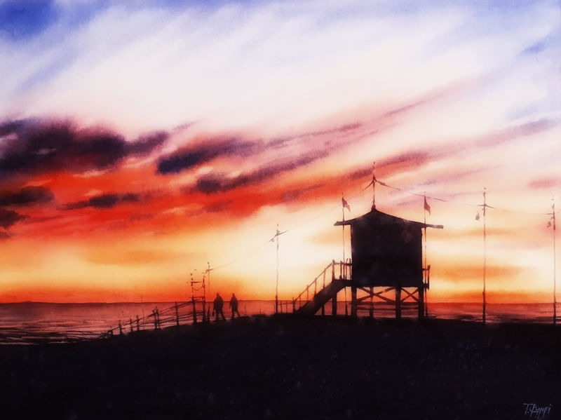 CALIFORNIA SUNSET 2812