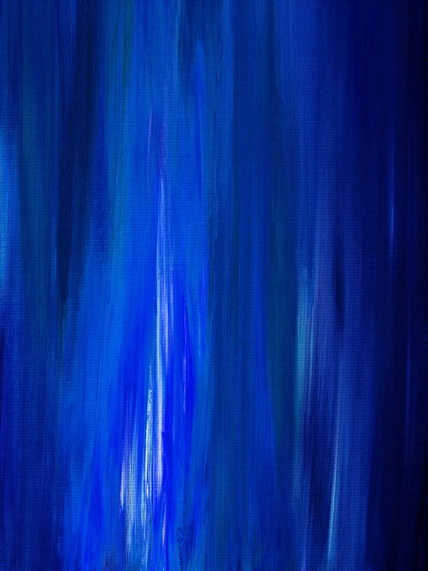 IRRADIATED - BOLD INDIGO AZUL 2021 MODERNO MINIMALISTA COLORIDO PINTURA