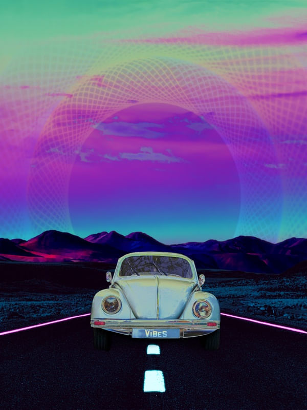MEU FUSCA AZUL