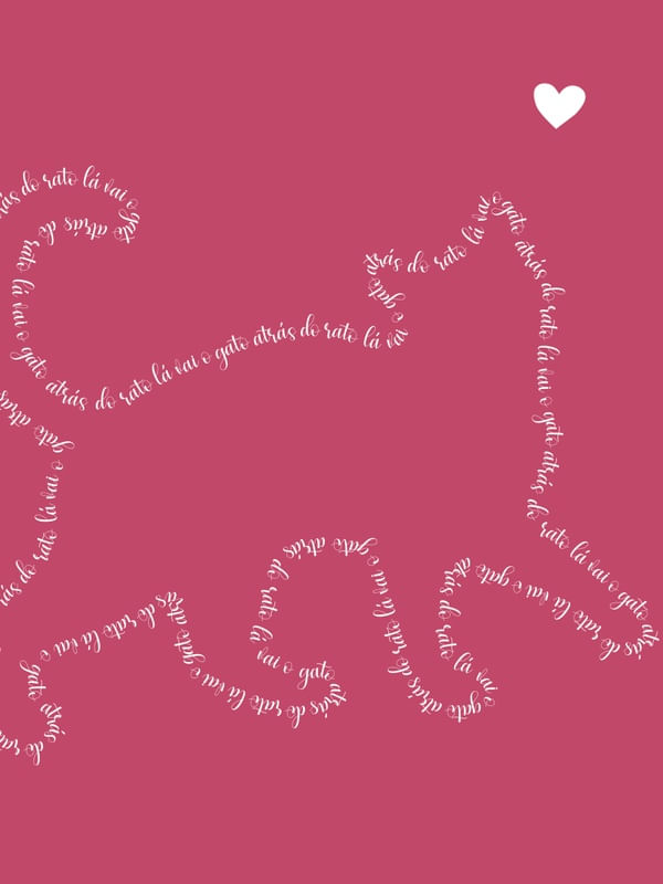 AMOR DE GATOS - ROSA