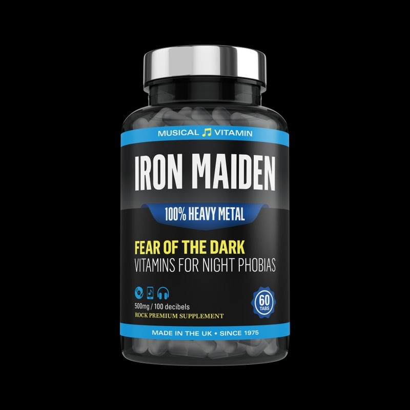 MUSICAL VITAMIN SERIES - IRON MAIDEN