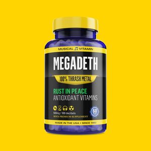 MUSICAL VITAMIN SERIES - MEGADETH
