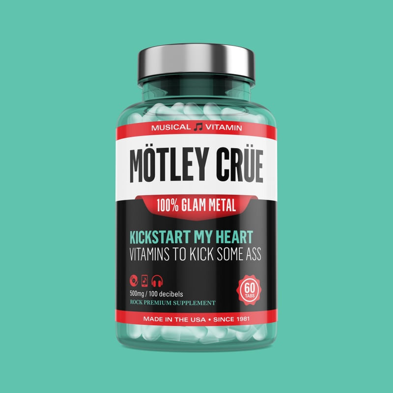 MUSICAL VITAMIN SERIES - MOTLEY CRUE
