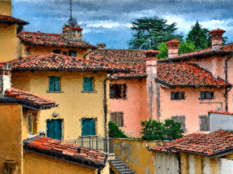 PINTURA CLÁSSICA ÓLEO CASARIO