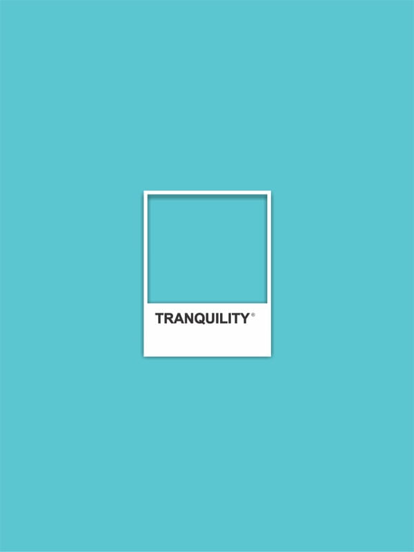 PANTONE TRANQUILITY